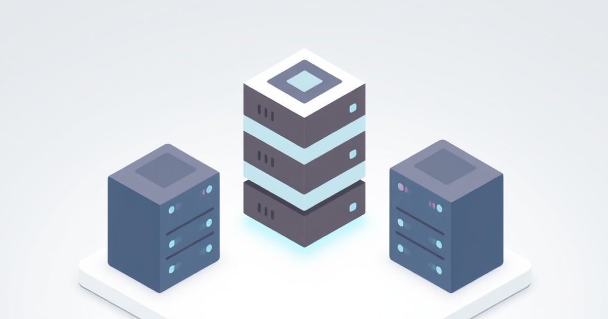 Isometric diagram showing three backup copies across different media and one encrypted off-site location